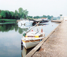 barges are just slightly larger than yachts