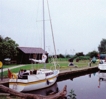 Heybridge Basin, ideal for a spot of relaxation.